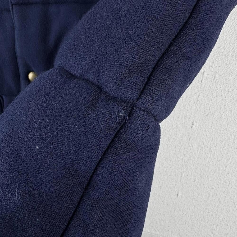90’s Vintage Polo Ralph Lauren Mens XL Cotton Puffer Vest Jacket Navy Blue *Read - Picture 8 of 9